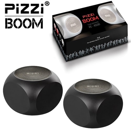 פיצי בום PIZZI BOOM - זוג רמקולים Bluetooth עוצמתיים במיוחד
